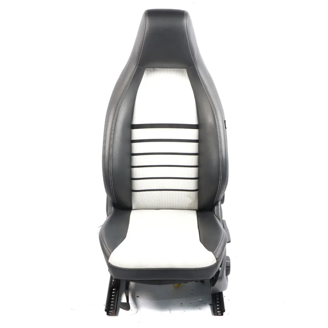 Front Seat Mercedes W176 Left N/S Fabric Cloth White Imitation Leather to with Part number A1769108701 Front Seat Mercedes W176 Left N/S Fabric Cloth White Imitation Leather - SKU A1769108701-1 - Part number A1769108701