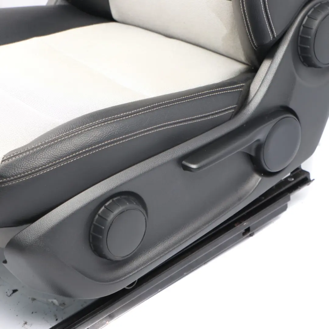 Front Seat Mercedes W176 Left N/S Fabric Cloth White Imitation Leather to with Part number A1769108701 Front Seat Mercedes W176 Left N/S Fabric Cloth White Imitation Leather - SKU A1769108701-1 - Part number A1769108701