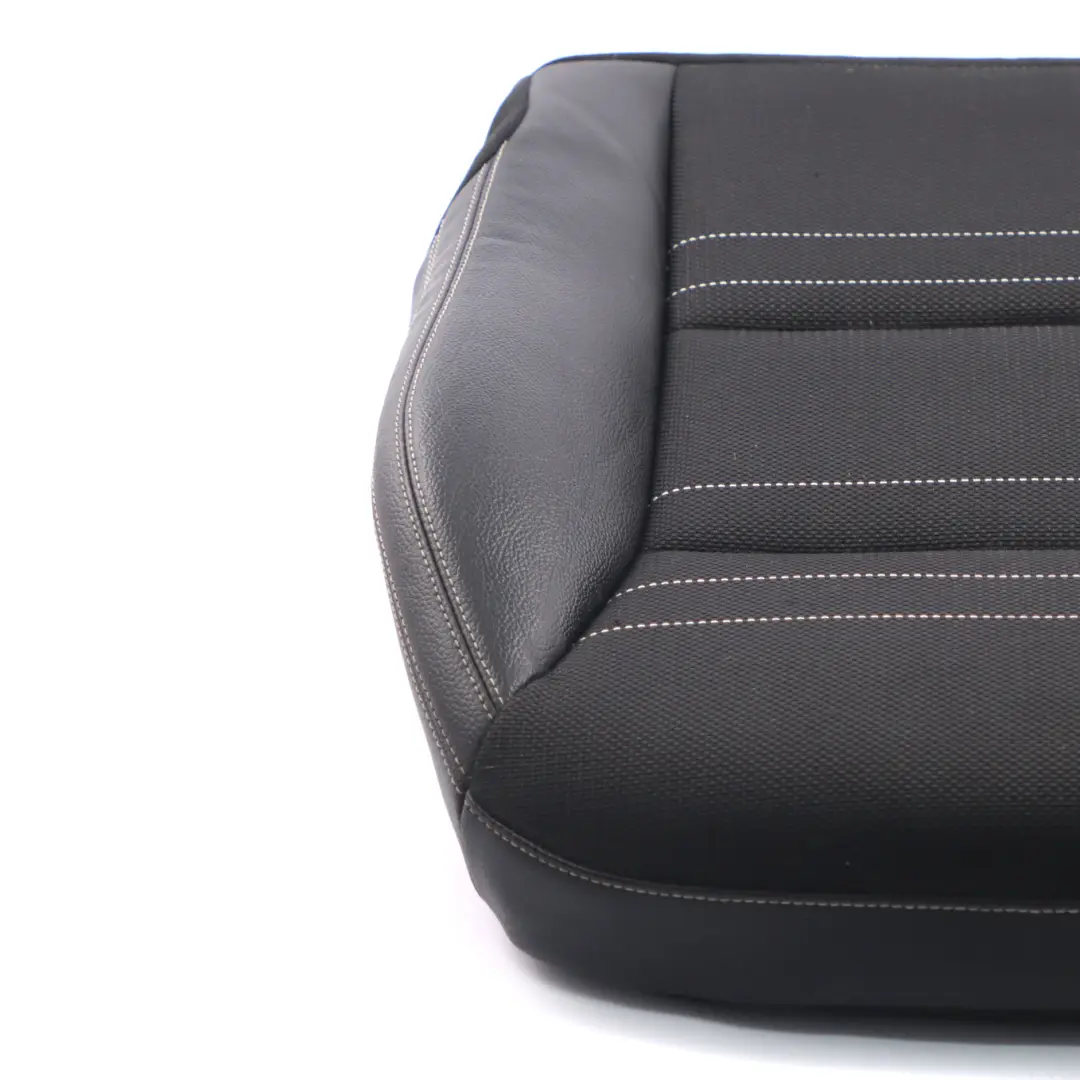 Mercedes W176 Funda Asiento Delantero Tela Cuero Artico Negro Antracita - SKU A1769108702 - Número de pieza A1769108702
