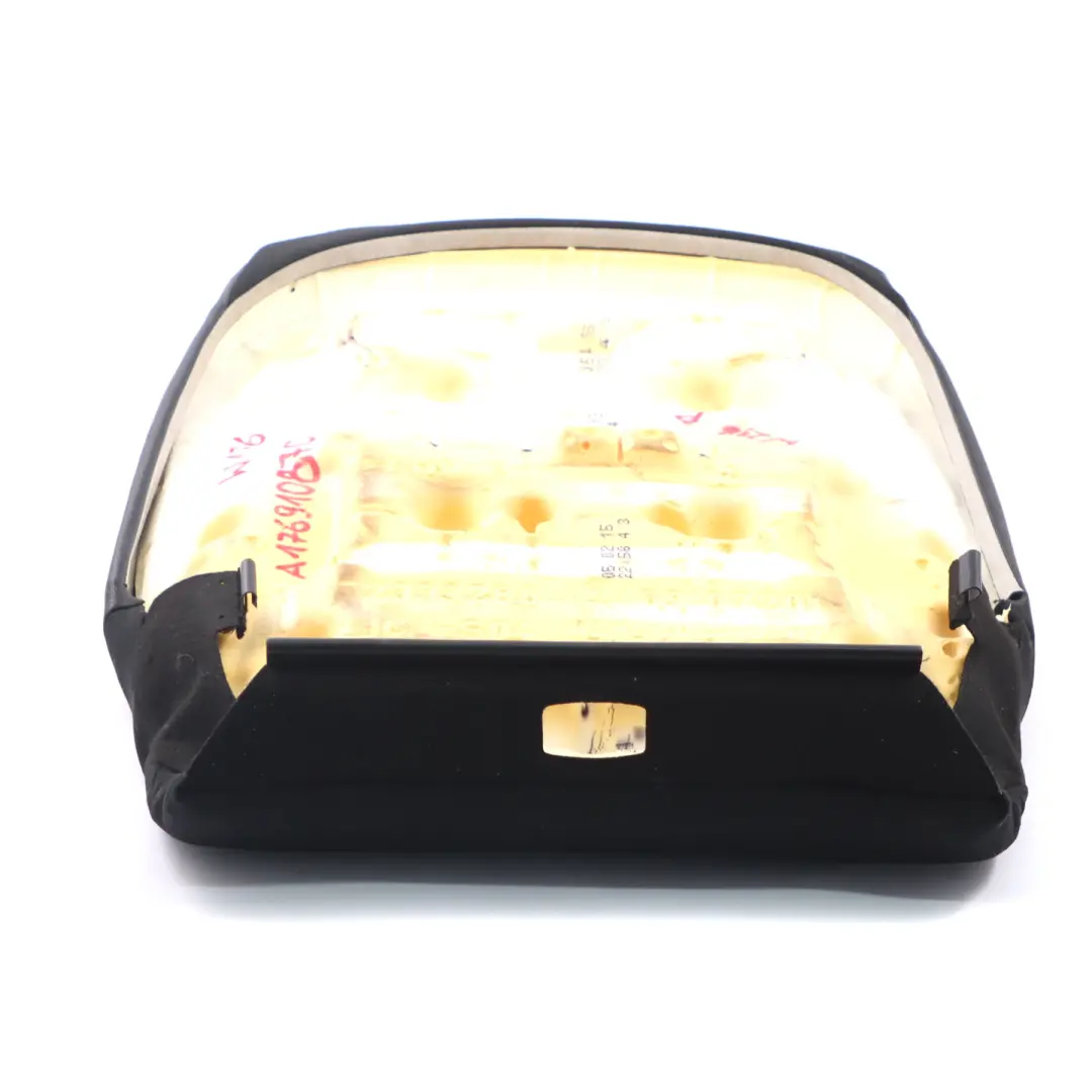 Siedzisko Fotela Przód Siedzenie Materiał Skóra Artico Czarna do Mercedes W176 o numerze A1769108702 Mercedes W176 Siedzisko Fotela Przód Siedzenie Materiał Skóra Artico Czarna - SKU A1769108702 - Numer Części A1769108702