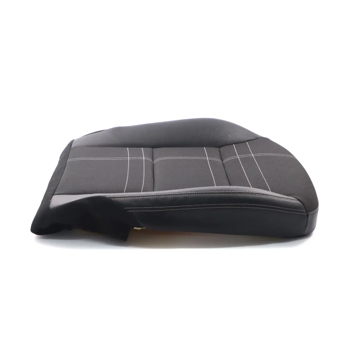 Mercedes W176 Vordersitzbezug Stoff Stoff Leder Artico Schwarz Anthrazit - SKU A1769108702 - Teilenummer A1769108702