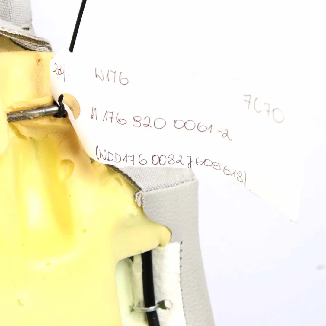 Bench Couch Covering Imitation Leather Cover Beige to Mercedes W176 Rear Seat with Part number A1769200061 Mercedes W176 Rear Seat Bench Couch Covering Imitation Leather Cover Beige - SKU A1769200061-2 - Part number A1769200061