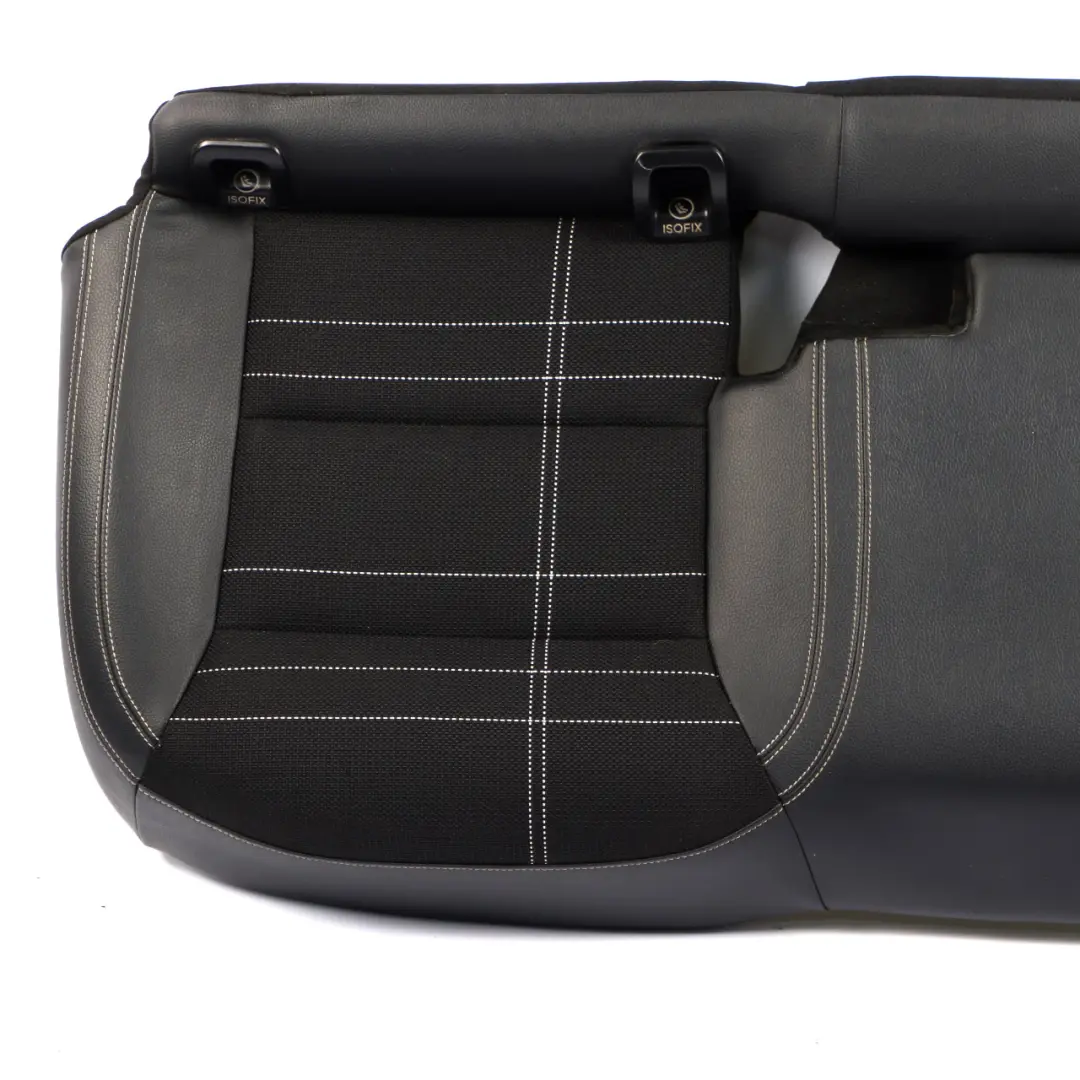 Rücksitzbank Couchbezug Stoff Leder Artico Schwarz für Mercedes W176 mit Teilenummer A1769200361 Mercedes W176 Rücksitzbank Couchbezug Stoff Leder Artico Schwarz - SKU A1769200361-1 - Teilenummer A1769200361