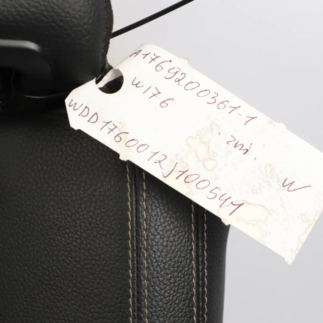 Asiento Trasero Banco Sofá Revestimiento Tela Cuero Artico Greige para Mercedes W176 con número de pieza A1769200361 Mercedes W176 Asiento Trasero Banco Sofá Revestimiento Tela Cuero Artico Greige - SKU A1769200361-1 - Número de pieza A1769200361