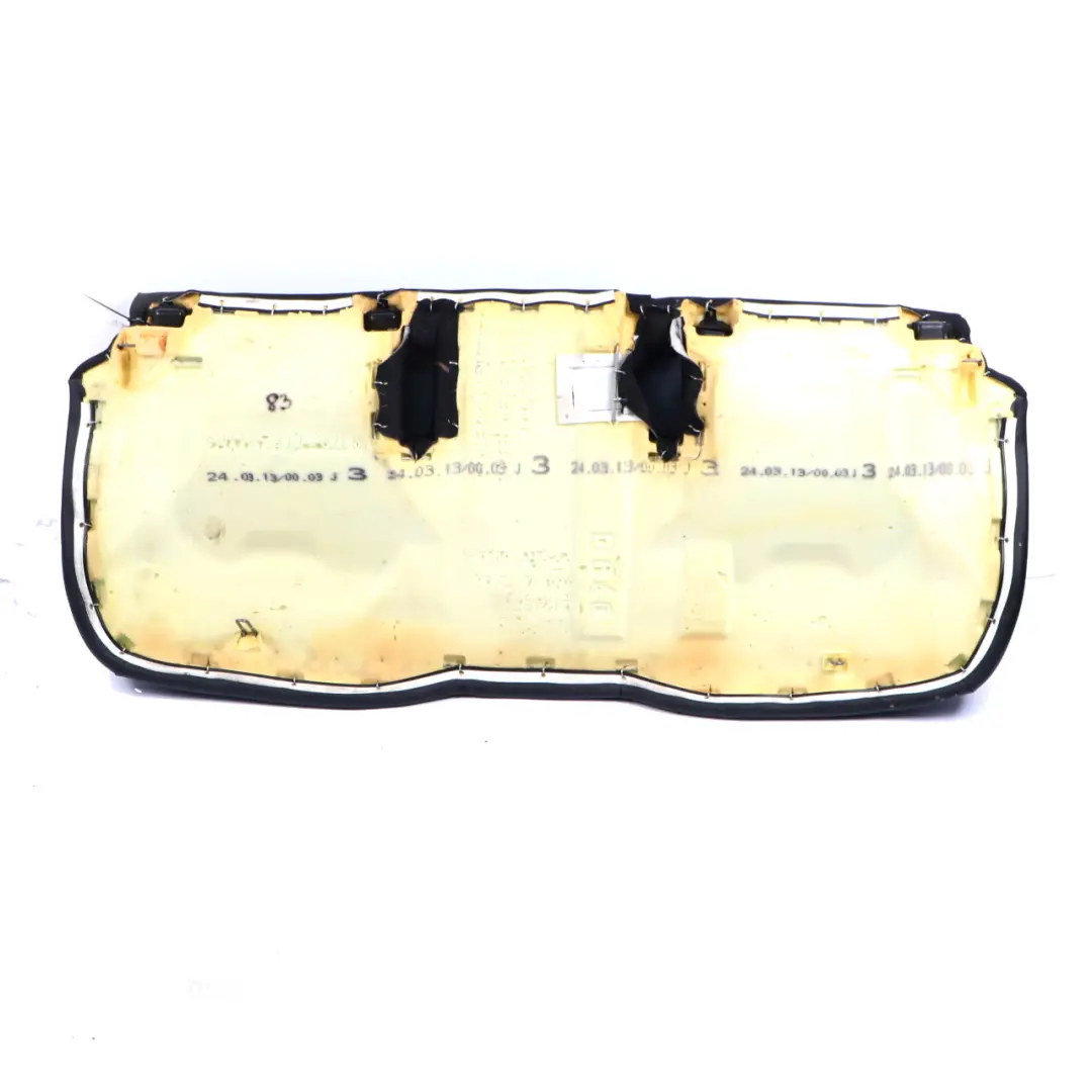 Bench Couch Covering Fabric Leather Artico Black to Mercedes W176 Rear Seat with Part number A1769200361 Mercedes W176 Rear Seat Bench Couch Covering Fabric Leather Artico Black - SKU A1769200361-1 - Part number A1769200361