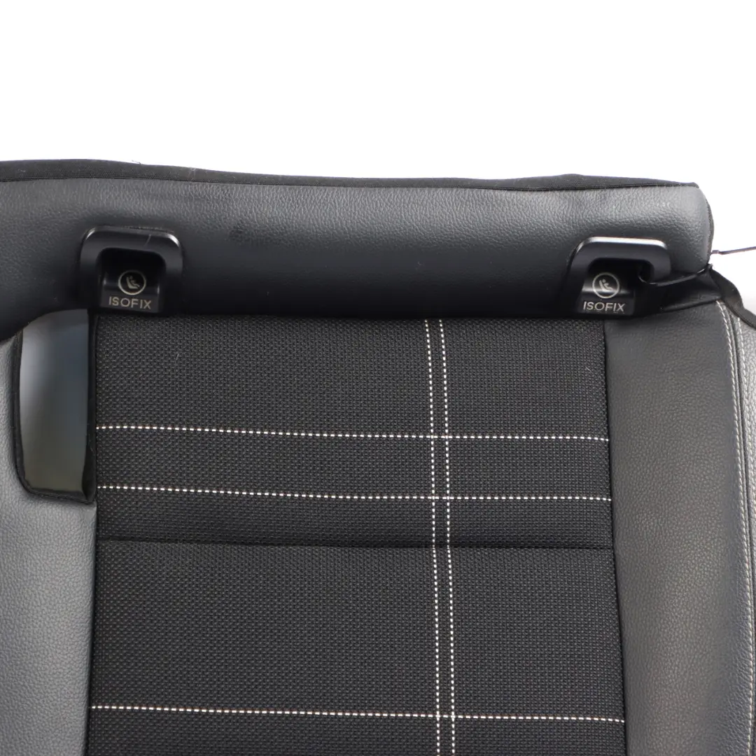 Bench Couch Covering Fabric Leather Artico Black to Mercedes W176 Rear Seat with Part number A1769200361 Mercedes W176 Rear Seat Bench Couch Covering Fabric Leather Artico Black - SKU A1769200361-1 - Part number A1769200361