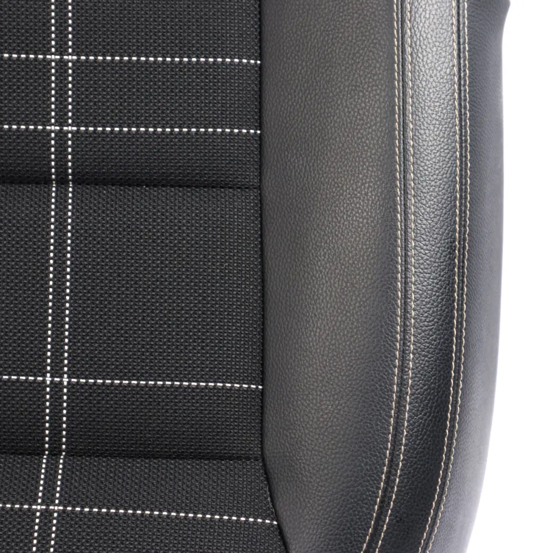 Asiento Trasero Banco Sofá Revestimiento Tela Cuero Artico Greige para Mercedes W176 con número de pieza A1769200361 Mercedes W176 Asiento Trasero Banco Sofá Revestimiento Tela Cuero Artico Greige - SKU A1769200361-1 - Número de pieza A1769200361