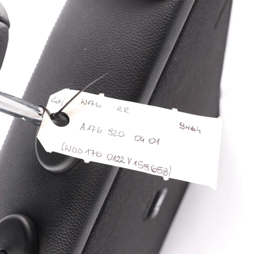 Schienale Mercedes W117 W176 Posteriore destro Rivestimento in finta pelle per con numero di parte A1769200401 Schienale Mercedes W117 W176 Posteriore destro Rivestimento in finta pelle - SKU A1769200401 - Numero di parte A1769200401