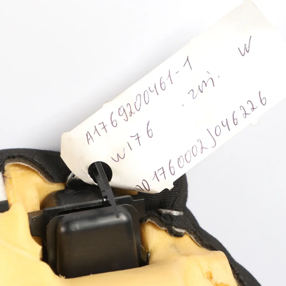 Bench Couch Covering Cloth Fabric Leather Black to Mercedes W176 Rear Seat with Part number A1769200461 Mercedes W176 Rear Seat Bench Couch Covering Cloth Fabric Leather Black - SKU A1769200461-1 - Part number A1769200461