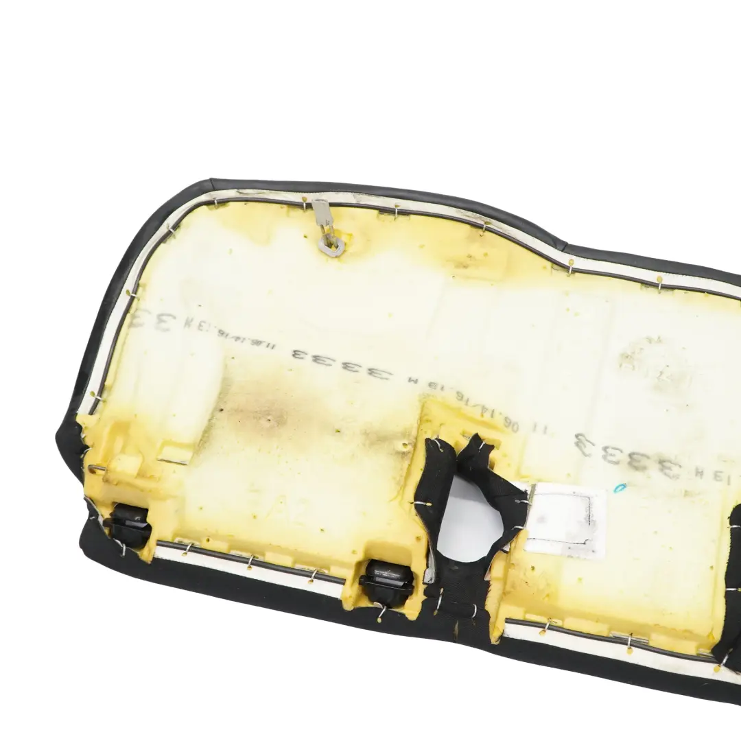 Siège arrière banquette revêtement tissu cuir noir pour Mercedes W176 à propos du numéro de pièce A1769200461 Mercedes W176 Siège arrière banquette revêtement tissu cuir noir - SKU A1769200461-2 - Numéro de pièce A1769200461