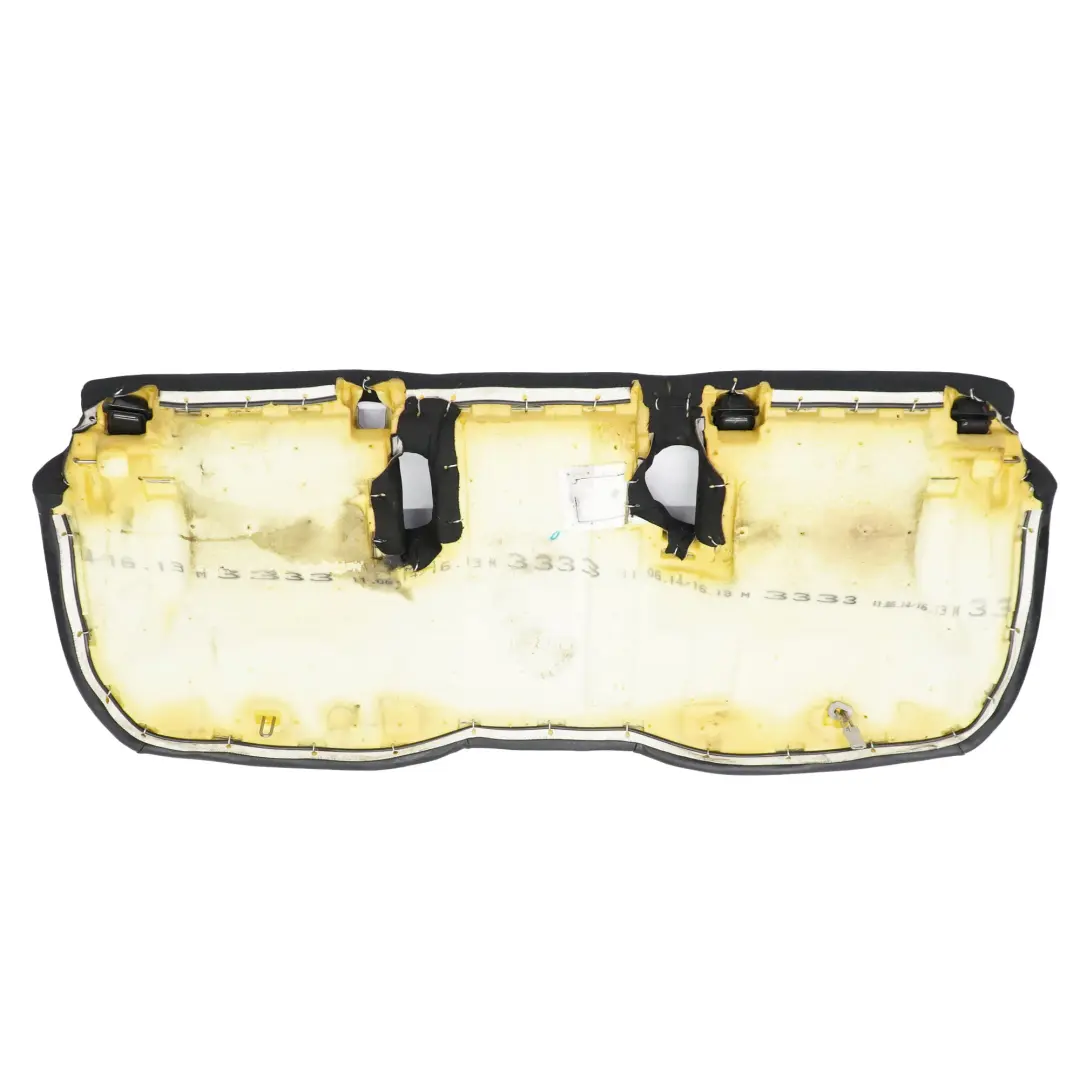 Mercedes W176 Siège arrière banquette revêtement tissu cuir noir - SKU A1769200461-2 - Numéro de pièce A1769200461