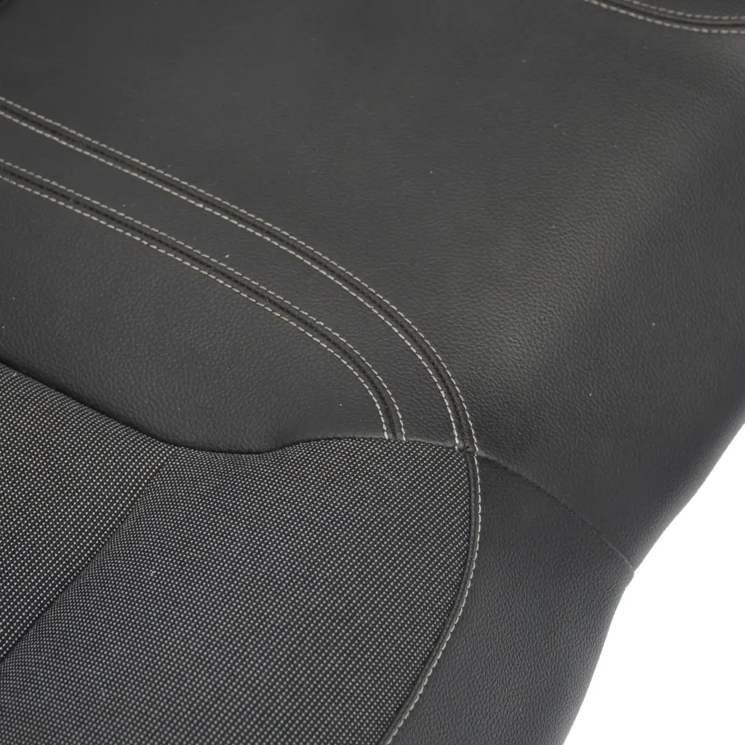 Mercedes W176 Siège arrière banquette revêtement tissu cuir noir - SKU A1769200461-3 - Numéro de pièce A1769200461