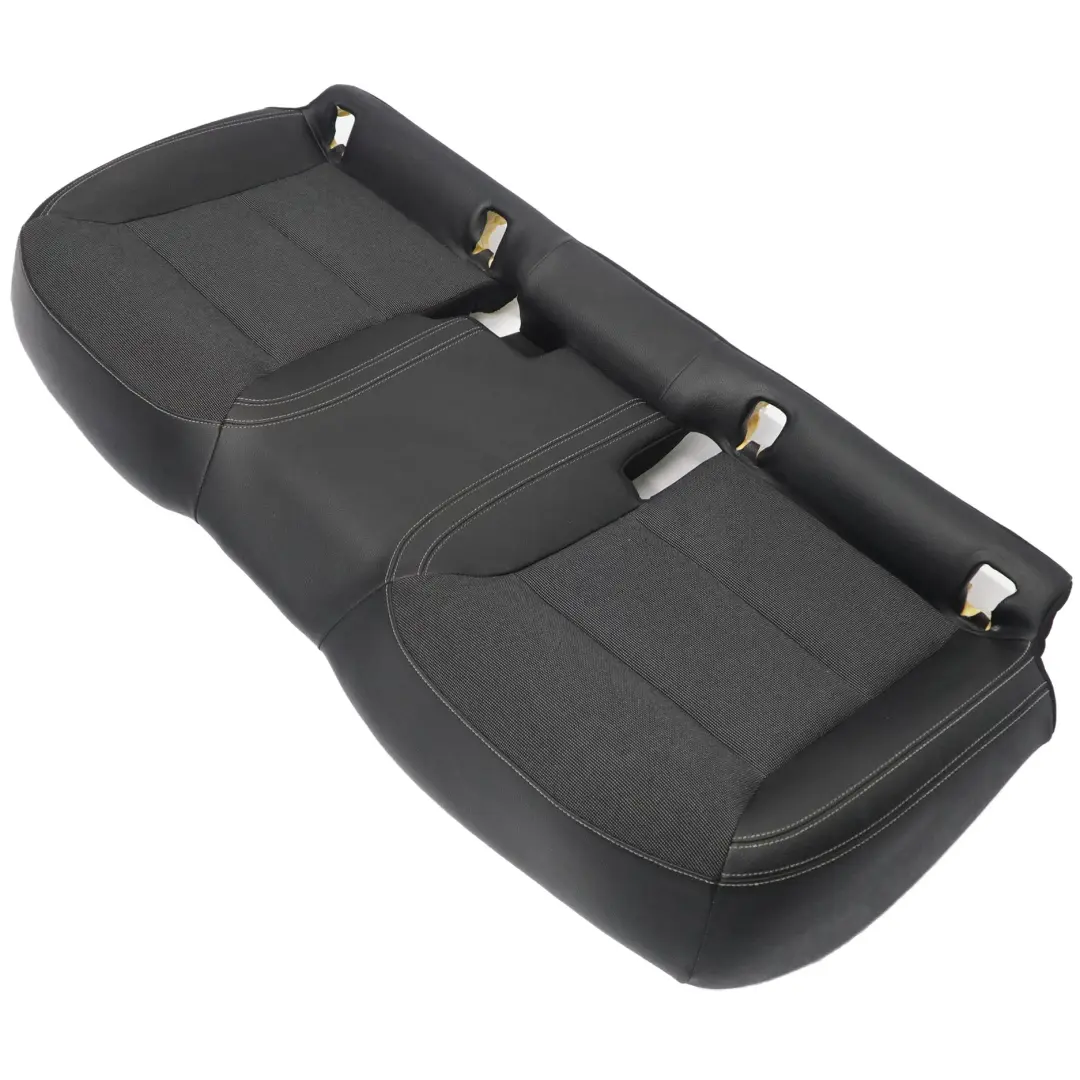 Mercedes W176 Siège arrière banquette revêtement tissu cuir noir - SKU A1769200461-3 - Numéro de pièce A1769200461