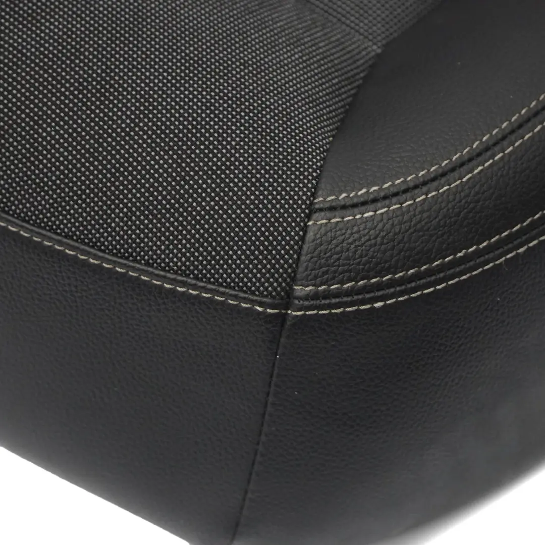 Mercedes W176 Siège arrière banquette revêtement tissu cuir noir - SKU A1769200461-3 - Numéro de pièce A1769200461