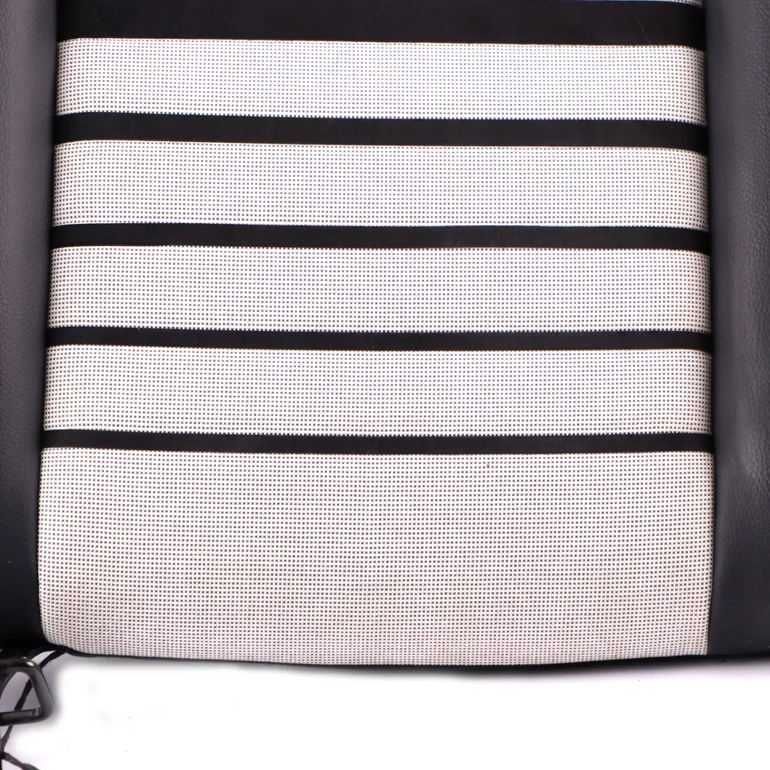 Backrest Mercedes W176 Rear Right O/S Covering Half Leather Fabric White to Seat with Part number A1769201260 Seat Backrest Mercedes W176 Rear Right O/S Covering Half Leather Fabric White - SKU A1769201260 - Part number A1769201260