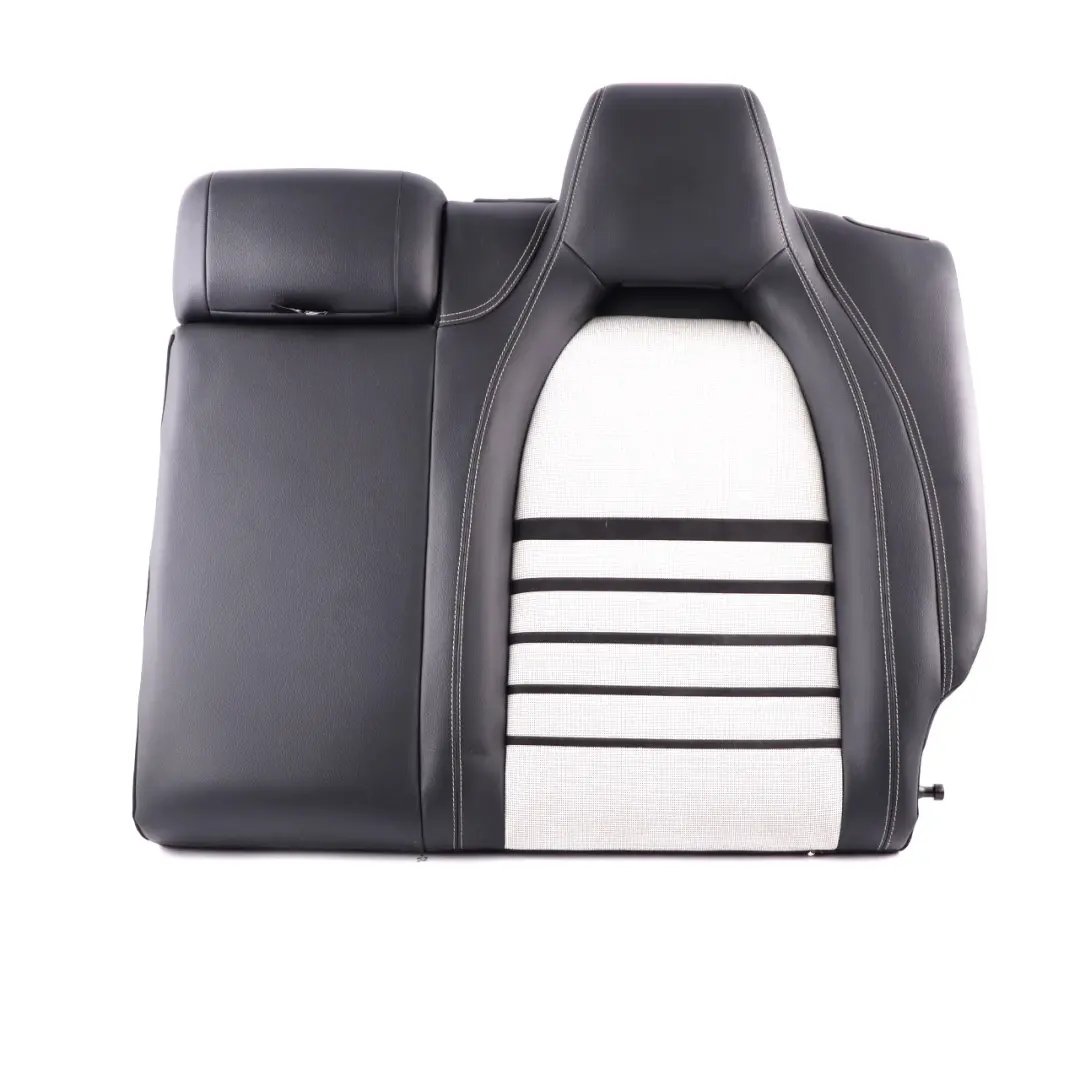 Backrest Mercedes W176 Rear Left N/S Covering Half Leather Fabric White to Seat with Part number A1769202960 Seat Backrest Mercedes W176 Rear Left N/S Covering Half Leather Fabric White - SKU A1769202960 - Part number A1769202960