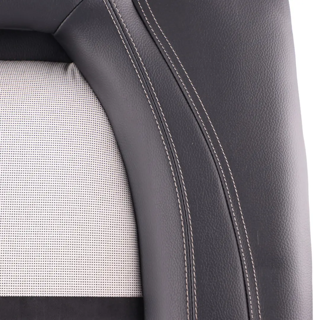 Backrest Mercedes W176 Rear Left N/S Covering Half Leather Fabric White to Seat with Part number A1769202960 Seat Backrest Mercedes W176 Rear Left N/S Covering Half Leather Fabric White - SKU A1769202960 - Part number A1769202960