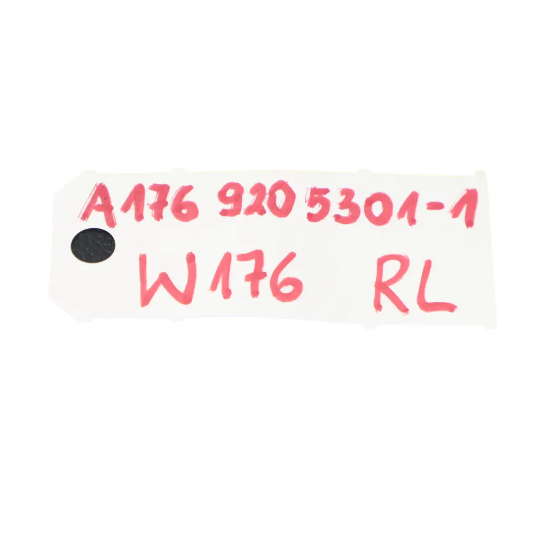  Respaldo Asiento Mercedes W117 W176 Trasero Izquierdo Funda Imitación Cuero - SKU A1769205301-1 - Número de pieza A1769205301
