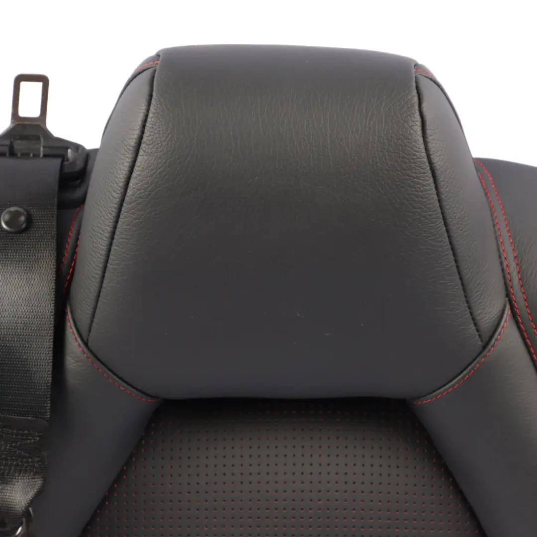 Seat Backrest Mercedes W117 W176 AMG Rear Left N/S Covering Leather Black - SKU A1769206101 - Part number A1769206101