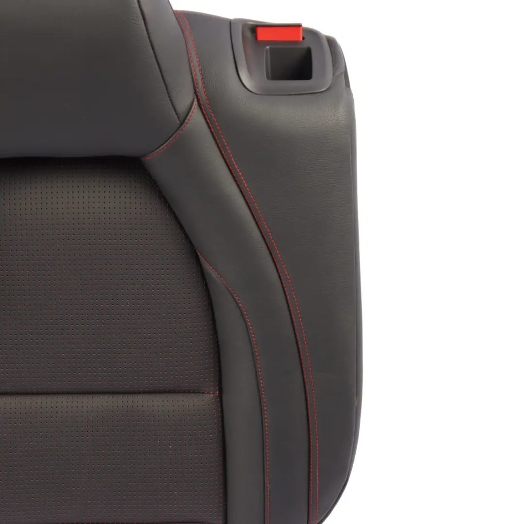 Seat Backrest Mercedes W117 W176 AMG Rear Left N/S Covering Leather Black - SKU A1769206101 - Part number A1769206101