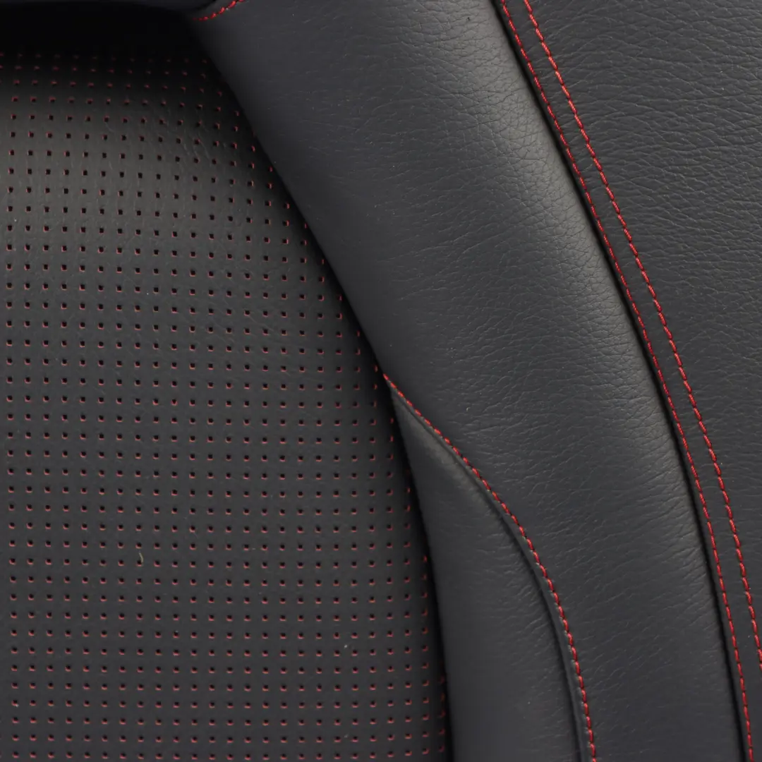 Backrest Mercedes W117 W176 AMG Rear Left N/S Covering Leather Black to Seat with Part number A1769206101 Seat Backrest Mercedes W117 W176 AMG Rear Left N/S Covering Leather Black - SKU A1769206101 - Part number A1769206101