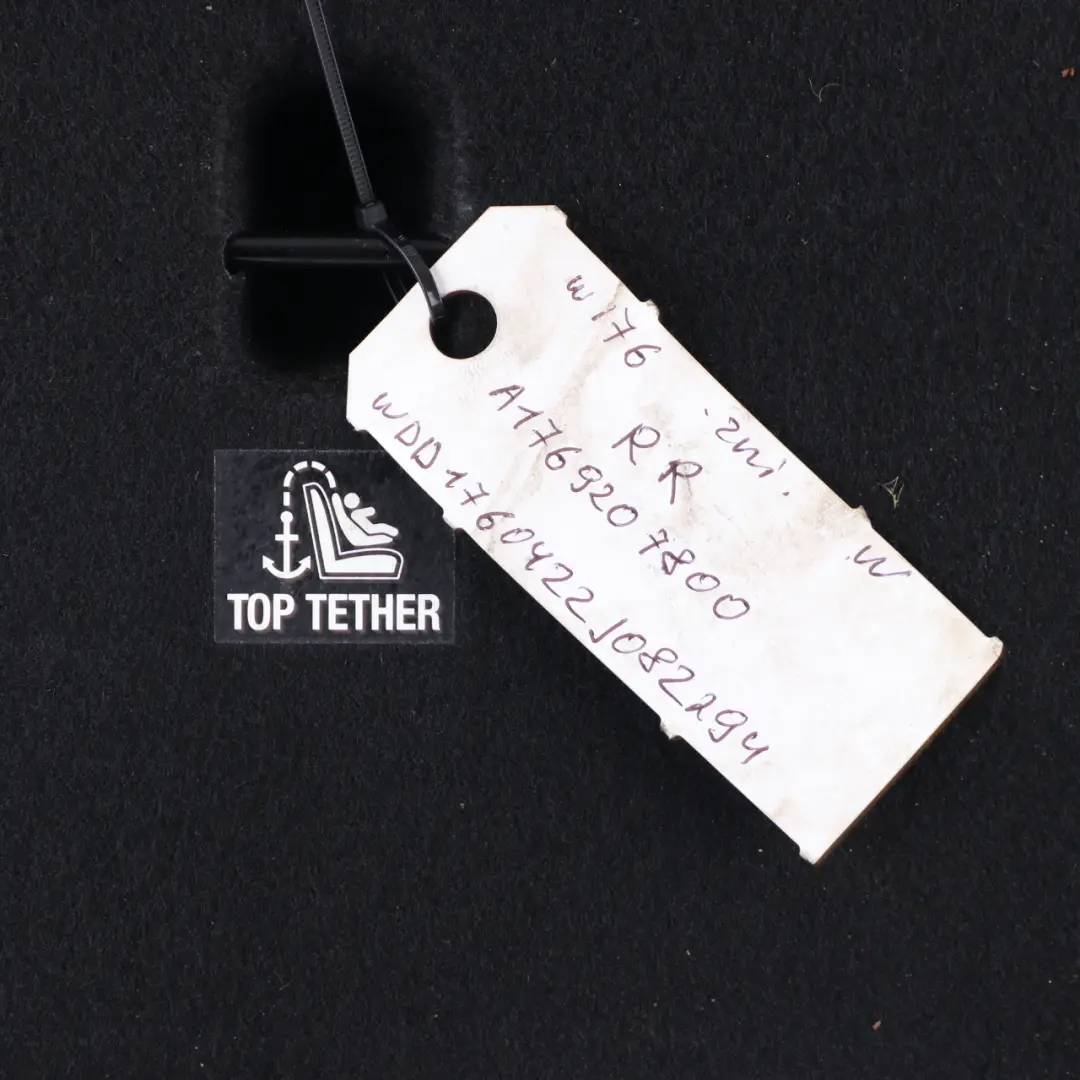 Schienale Mercedes W176 Posteriore Destro Rivestimento Panno Pelle Antracite per con numero di parte A1769207800 Schienale Mercedes W176 Posteriore Destro Rivestimento Panno Pelle Antracite - SKU A1769207800 - Numero di parte A1769207800