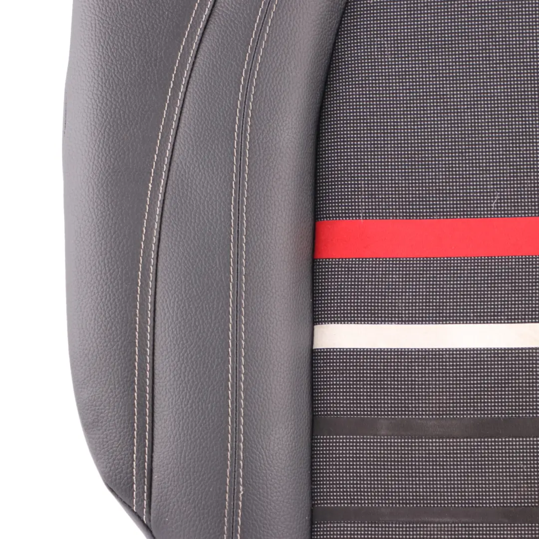 Backrest Mercedes W176 Rear Right O/S Covering Cloth Leather Anthracite to Seat with Part number A1769207800 Seat Backrest Mercedes W176 Rear Right O/S Covering Cloth Leather Anthracite - SKU A1769207800 - Part number A1769207800