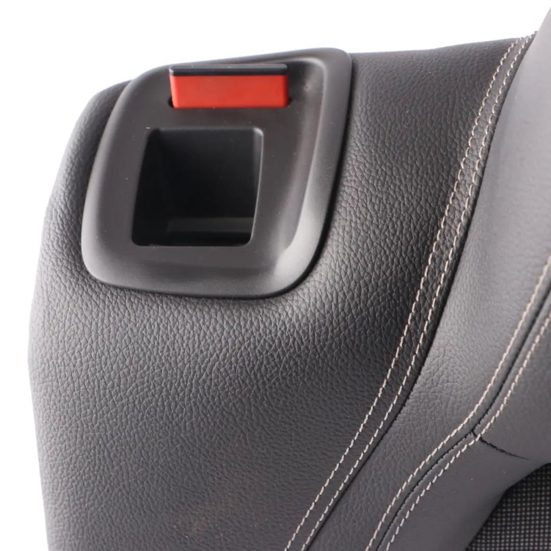 Seat Backrest Mercedes W176 Rear Right O/S Covering Cloth Leather Anthracite - SKU A1769207800 - Part number A1769207800