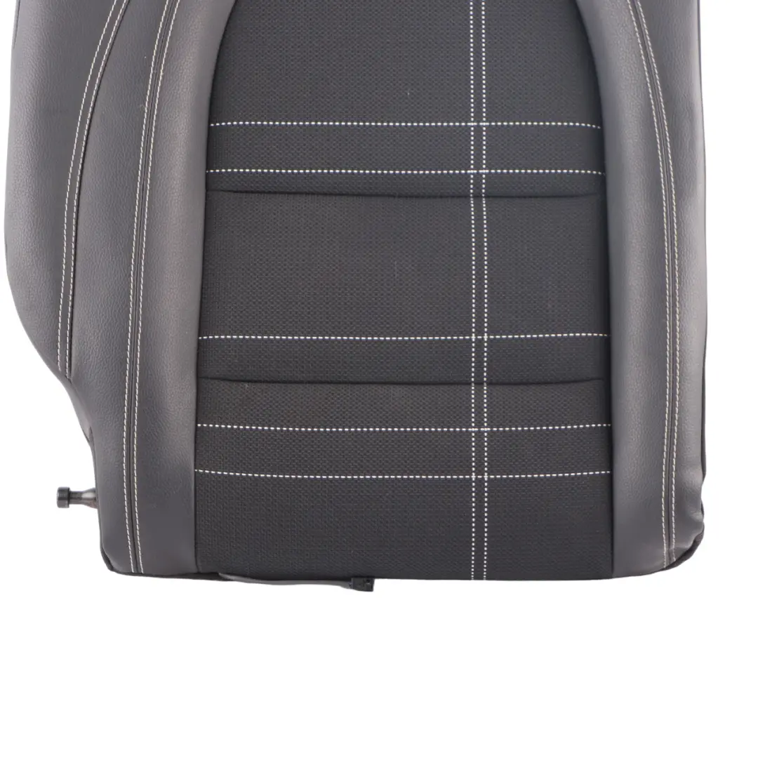 Backrest Mercedes C117 W176 Rear Right O/S Covering Cloth Fabric Anthracite to Seat with Part number A1769208600 Seat Backrest Mercedes C117 W176 Rear Right O/S Covering Cloth Fabric Anthracite - SKU A1769208600 - Part number A1769208600