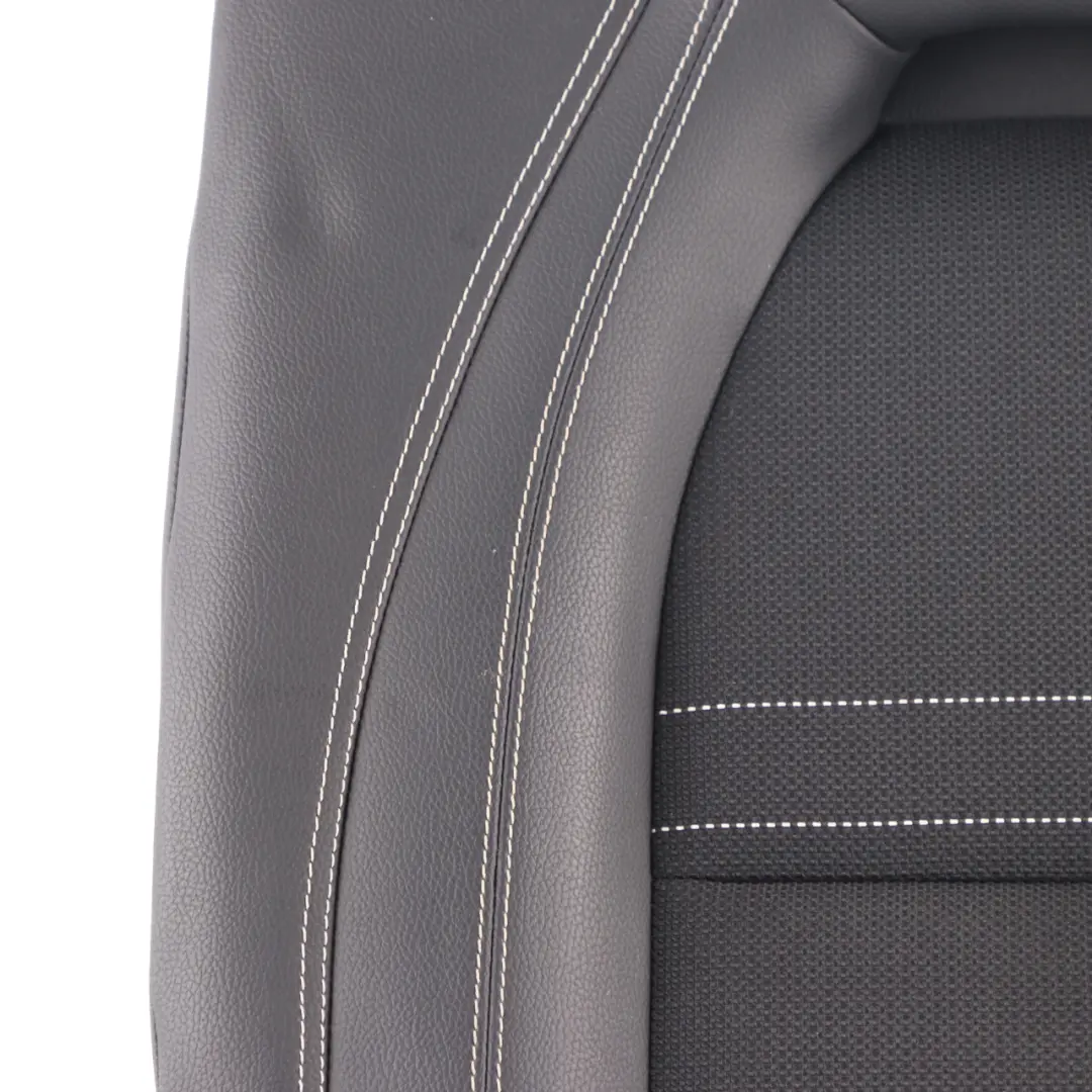 Seat Backrest Mercedes C117 W176 Rear Right O/S Covering Cloth Fabric Anthracite - SKU A1769208600 - Part number A1769208600