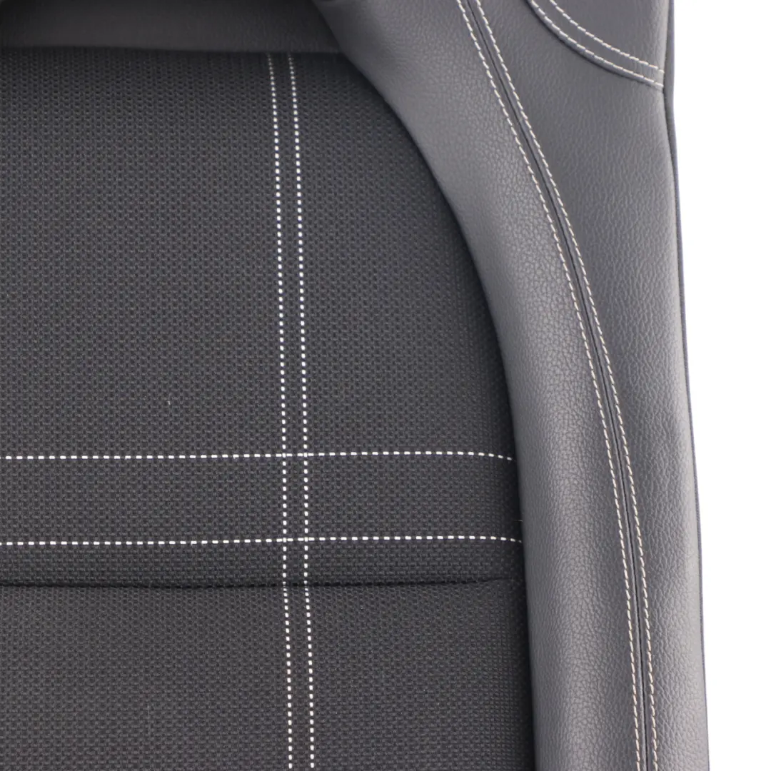 Seat Backrest Mercedes C117 W176 Rear Right O/S Covering Cloth Fabric Anthracite - SKU A1769208600 - Part number A1769208600
