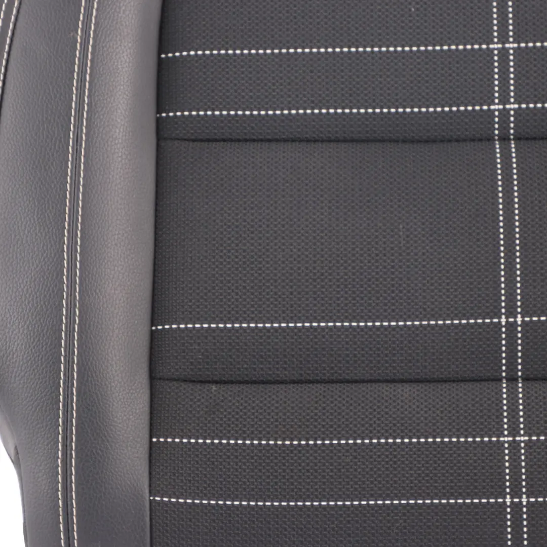 Backrest Mercedes C117 W176 Rear Right O/S Covering Cloth Fabric Anthracite to Seat with Part number A1769208600 Seat Backrest Mercedes C117 W176 Rear Right O/S Covering Cloth Fabric Anthracite - SKU A1769208600 - Part number A1769208600