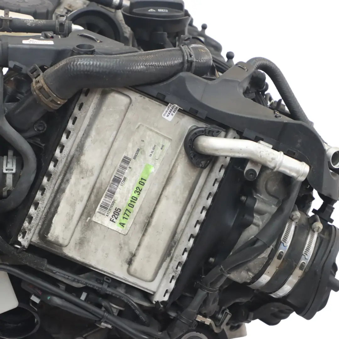 Mercedes W205 C63 AMG Complete Engine 177980 177.980 476HP 69k miles, WARRANTY - SKU A1770103201-1 - Part number A1770103201