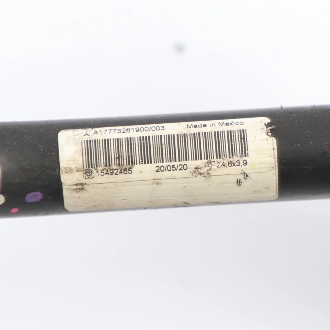 Eje Estabilizador Trasero Suspensión Barra Antivuelco para Mercedes W177 AMG con número de pieza A1773261900 Mercedes W177 AMG Eje Estabilizador Trasero Suspensión Barra Antivuelco - SKU A1773261900-1 - Número de pieza A1773261900
