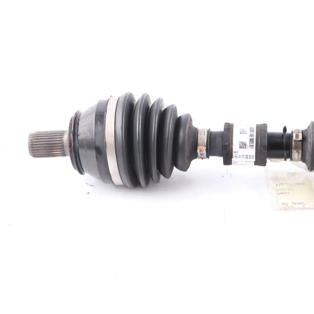 Albero Trasmissione Asse Anteriore Sinistro per Mercedes W177 AMG con numero di parte A1773300902 Mercedes W177 AMG Albero Trasmissione Asse Anteriore Sinistro - SKU A1773300902 - Numero di parte A1773300902