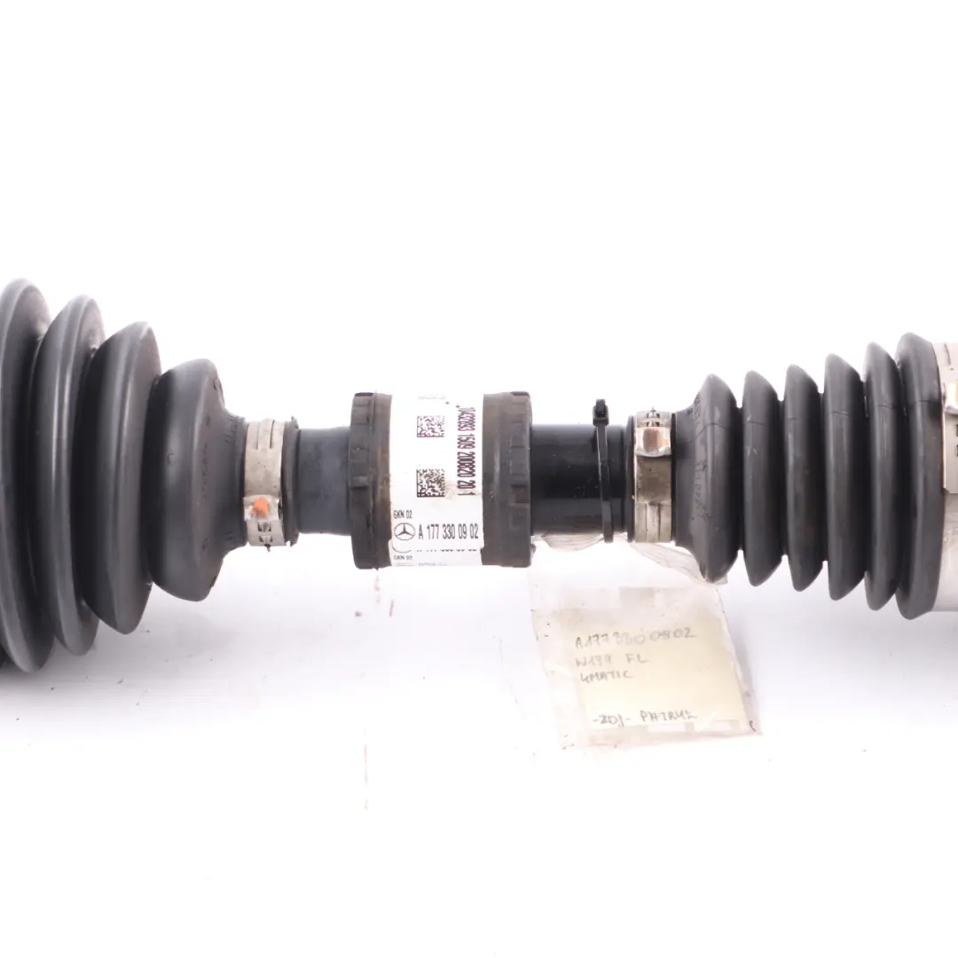 Albero Trasmissione Asse Anteriore Sinistro per Mercedes W177 AMG con numero di parte A1773300902 Mercedes W177 AMG Albero Trasmissione Asse Anteriore Sinistro - SKU A1773300902 - Numero di parte A1773300902