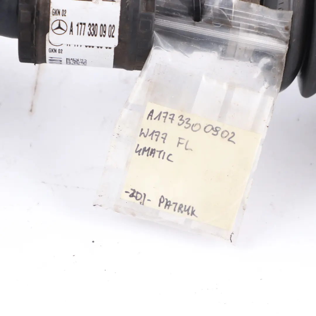Mercedes W177 AMG Drive Shaft Front Left N/S Axle Output Shaft - SKU A1773300902 - Part number A1773300902