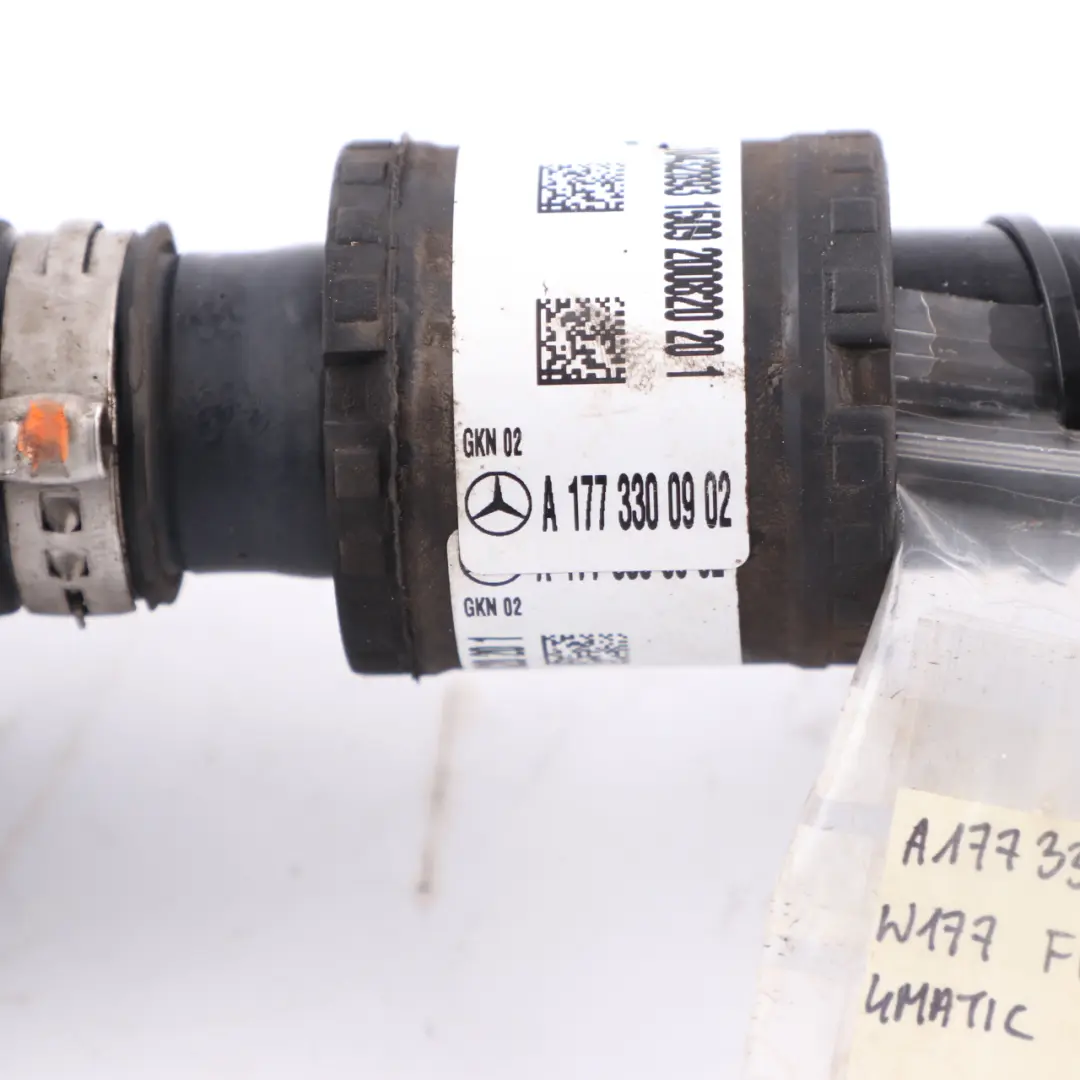 Albero Trasmissione Asse Anteriore Sinistro per Mercedes W177 AMG con numero di parte A1773300902 Mercedes W177 AMG Albero Trasmissione Asse Anteriore Sinistro - SKU A1773300902 - Numero di parte A1773300902