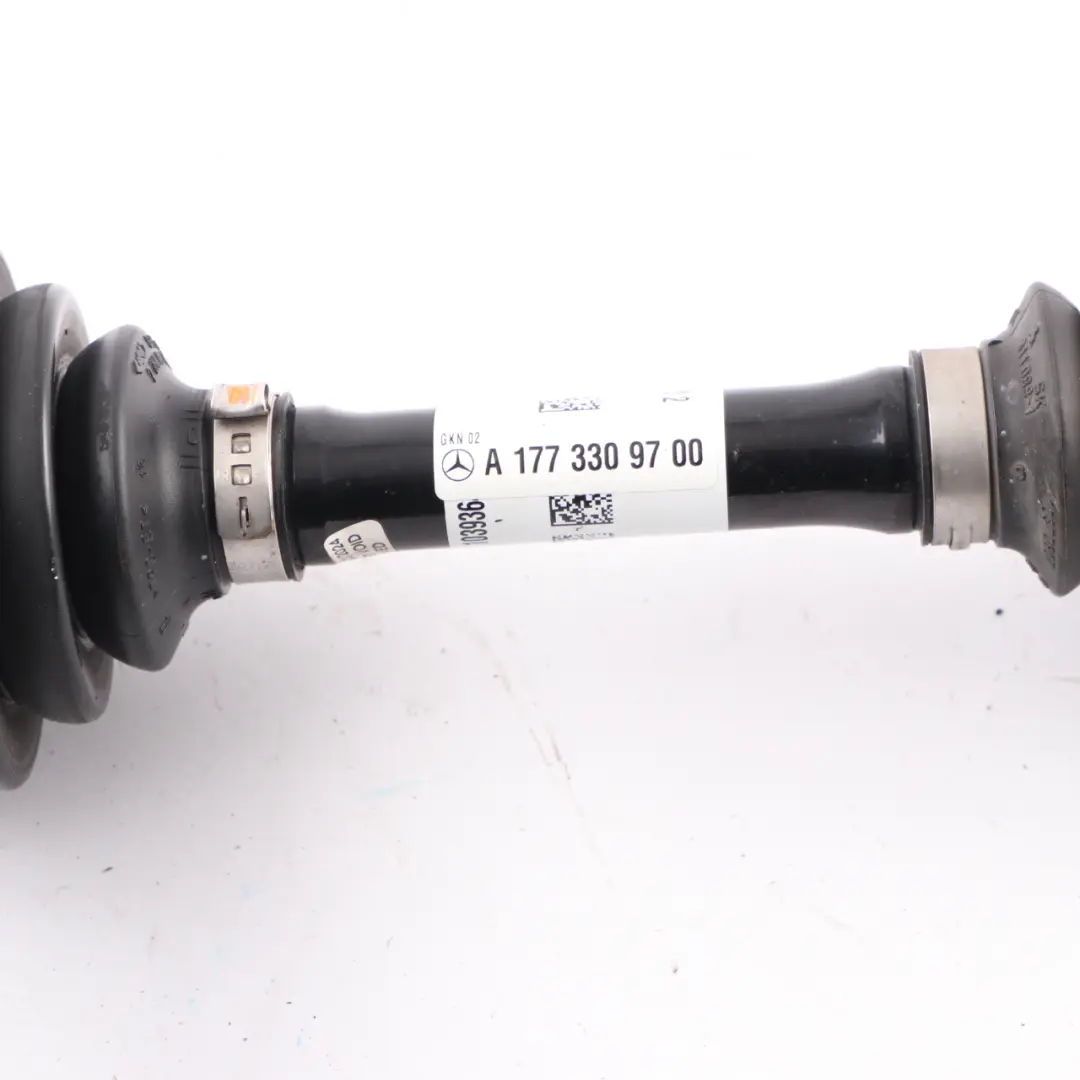 Shaft Mercedes W177 W247 M282 Front Right O/S Axle Driveshaft to Drive with Part number A1773309700 Drive Shaft Mercedes W177 W247 M282 Front Right O/S Axle Driveshaft - SKU A1773309700 - Part number A1773309700