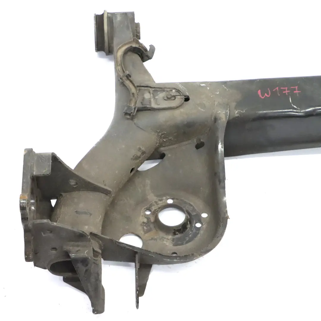 Axle Cradle Subframe Carrier Beam to Mercedes W177 W247 Rear with Part number A1773500302 Mercedes W177 W247 Rear Axle Cradle Subframe Carrier Beam - SKU A1773500302 - Part number A1773500302