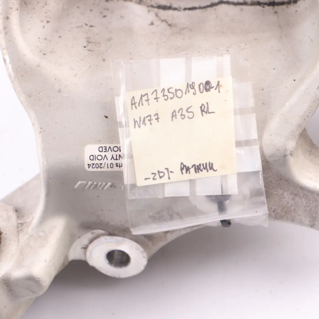 Mercedes W177 Wheel Carrier AMG A35 4MATIC Rear Left N/S Wheel Hub Holder - SKU A1773501900-1 - Part number A1773501900