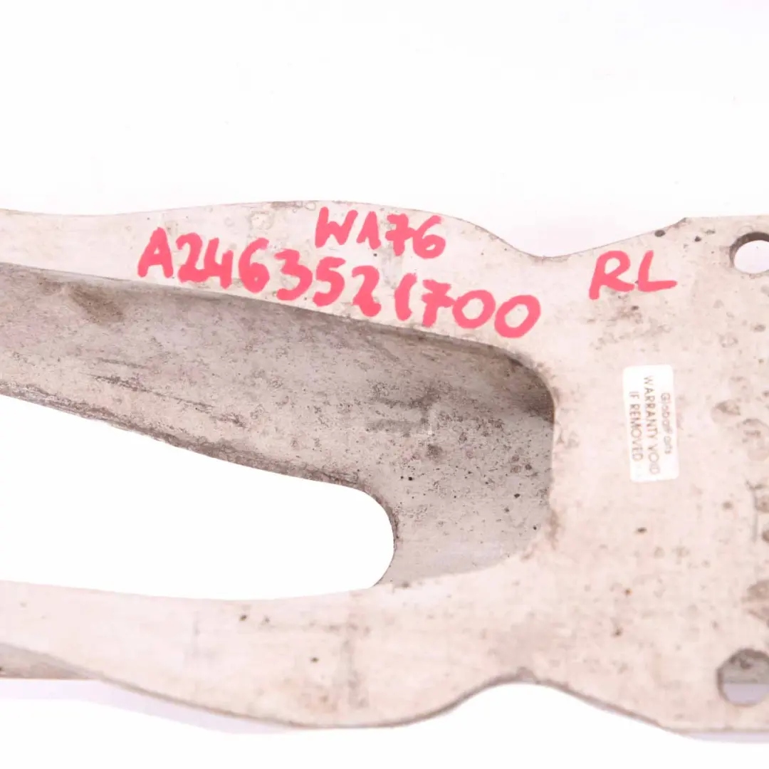 Mercedes W176 Brazo control Suspensión inferior trasera Pieza de horquilla - SKU A1773521700 - Número de pieza A1773521700