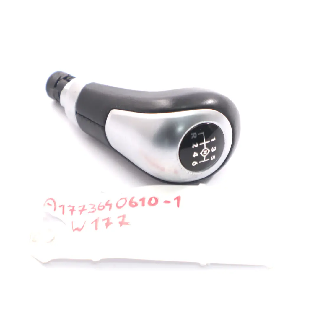 Schaltknauf Mercedes W177 Handschalthebel Wählhebelknopf 6 Gang für mit Teilenummer A1773640610 Schaltknauf Mercedes W177 Handschalthebel Wählhebelknopf 6 Gang - SKU A1773640610-1 - Teilenummer A1773640610
