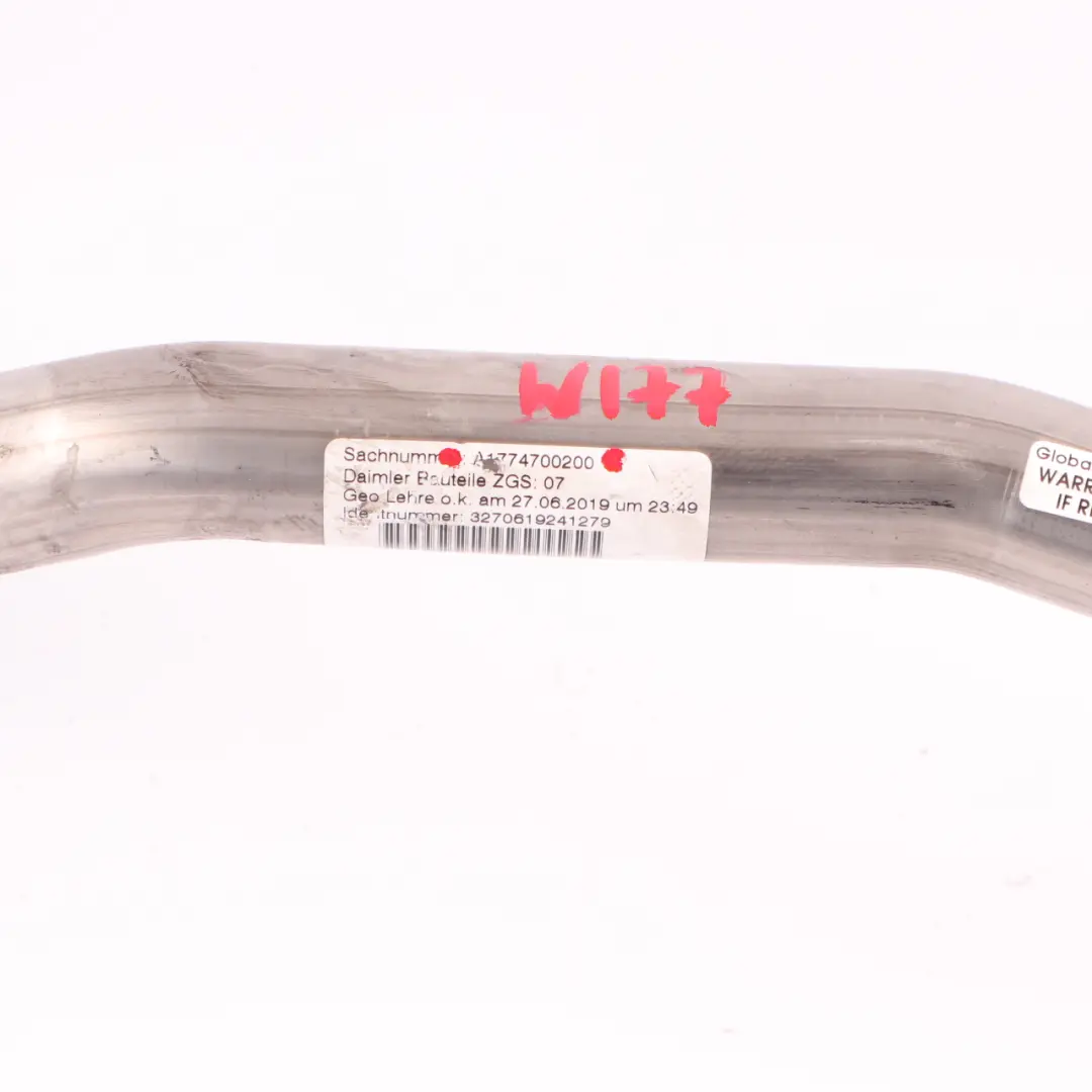 Filler Pipe Fuel Tank Neck Line Hose to Mercedes W177 Petrol Fuel with Part number A1774700200 Mercedes W177 Petrol Fuel Filler Pipe Fuel Tank Neck Line Hose - SKU A1774700200 - Part number A1774700200