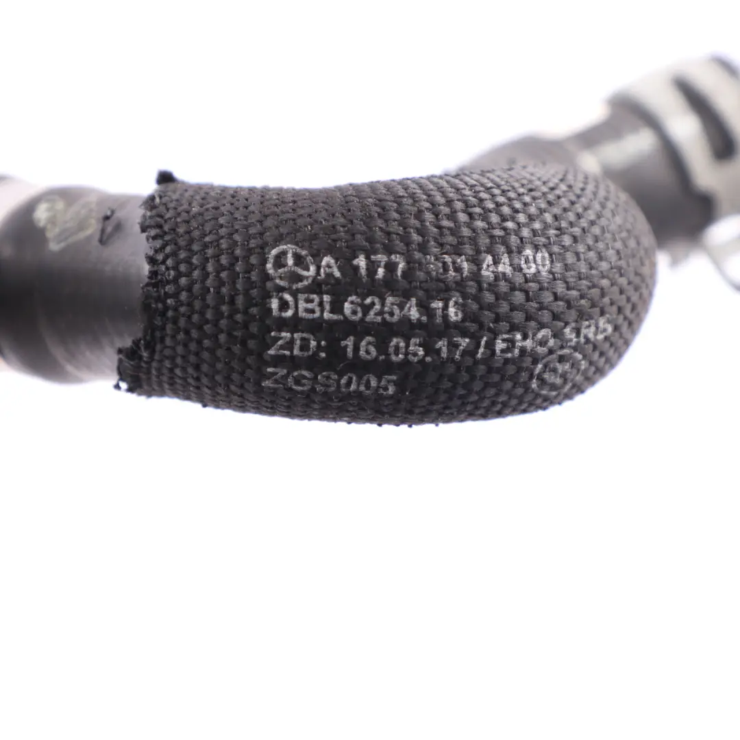 Manguera refrigerante Radiador Tubería Línea para Mercedes C118 W177 W247 con número de pieza A1775014400 Mercedes C118 W177 W247 Manguera refrigerante Radiador Tubería Línea - SKU A1775014400 - Número de pieza A1775014400