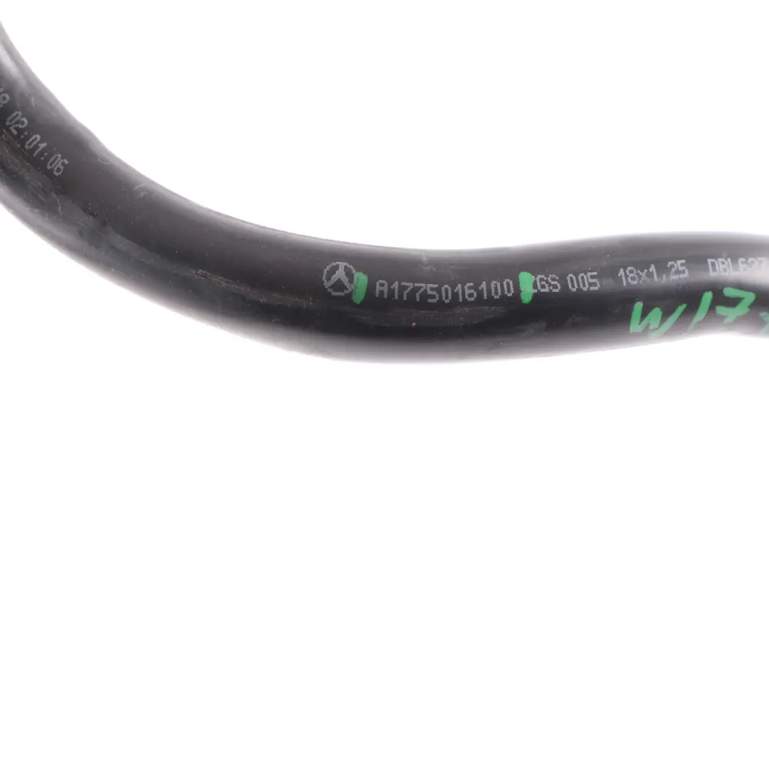  Coolant Hose Mercedes W177 M260 M282 Pipe Expansion Tank To Radiator - SKU A1775016100 - Part number A1775016100