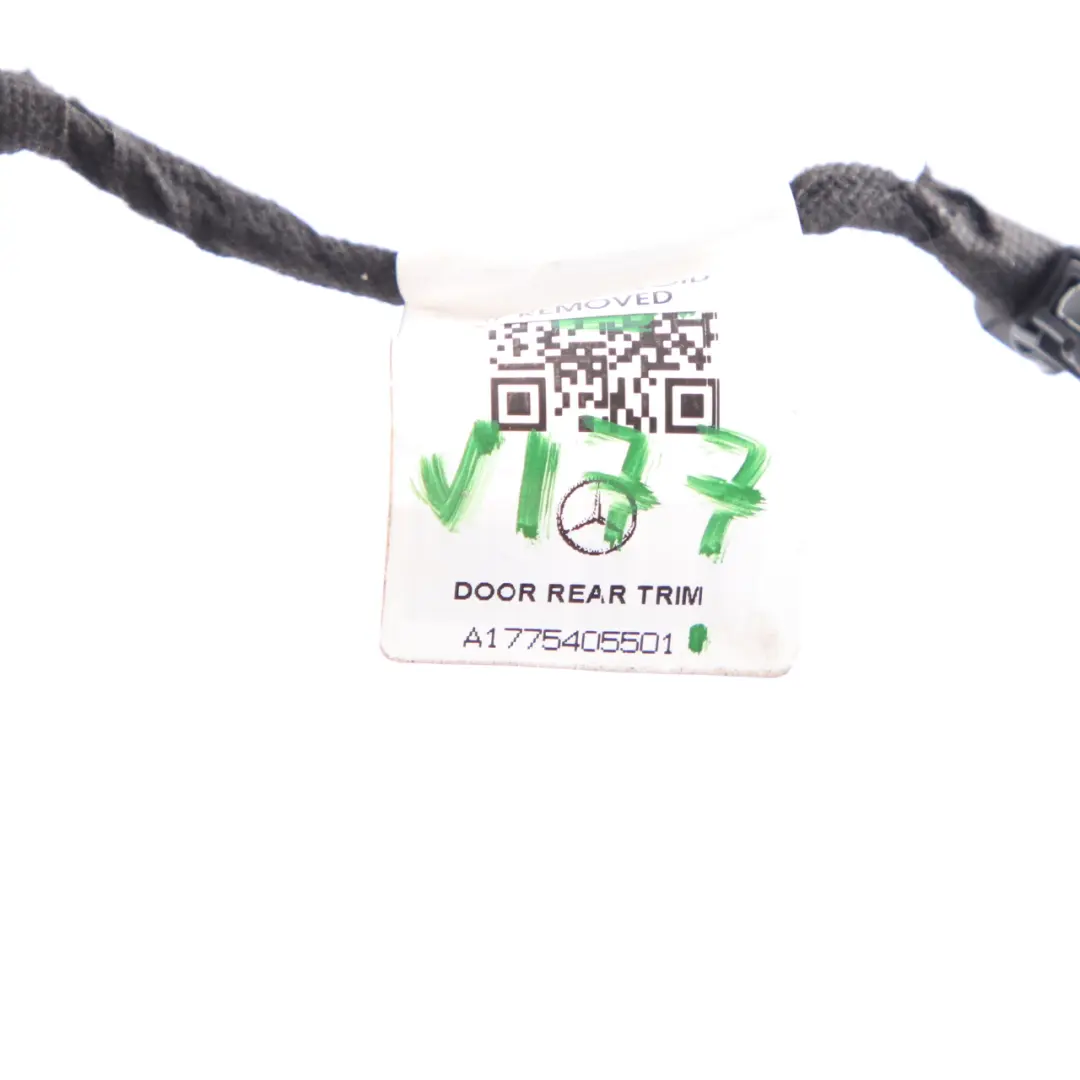 Cablaggio Porta Cavo Posteriore Sinistro Destro per Mercedes W177 con numero di parte A1775405501 Mercedes W177 Cablaggio Porta Cavo Posteriore Sinistro Destro - SKU A1775405501 - Numero di parte A1775405501