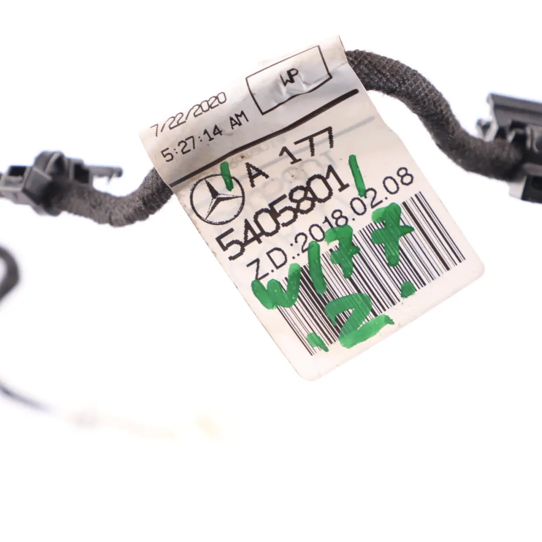 Door Wiring Rear Left Right Cable Harness to Mercedes W177 W247 with Part number A1775405801 Mercedes W177 W247 Door Wiring Rear Left Right Cable Harness - SKU A1775405801 - Part number A1775405801
