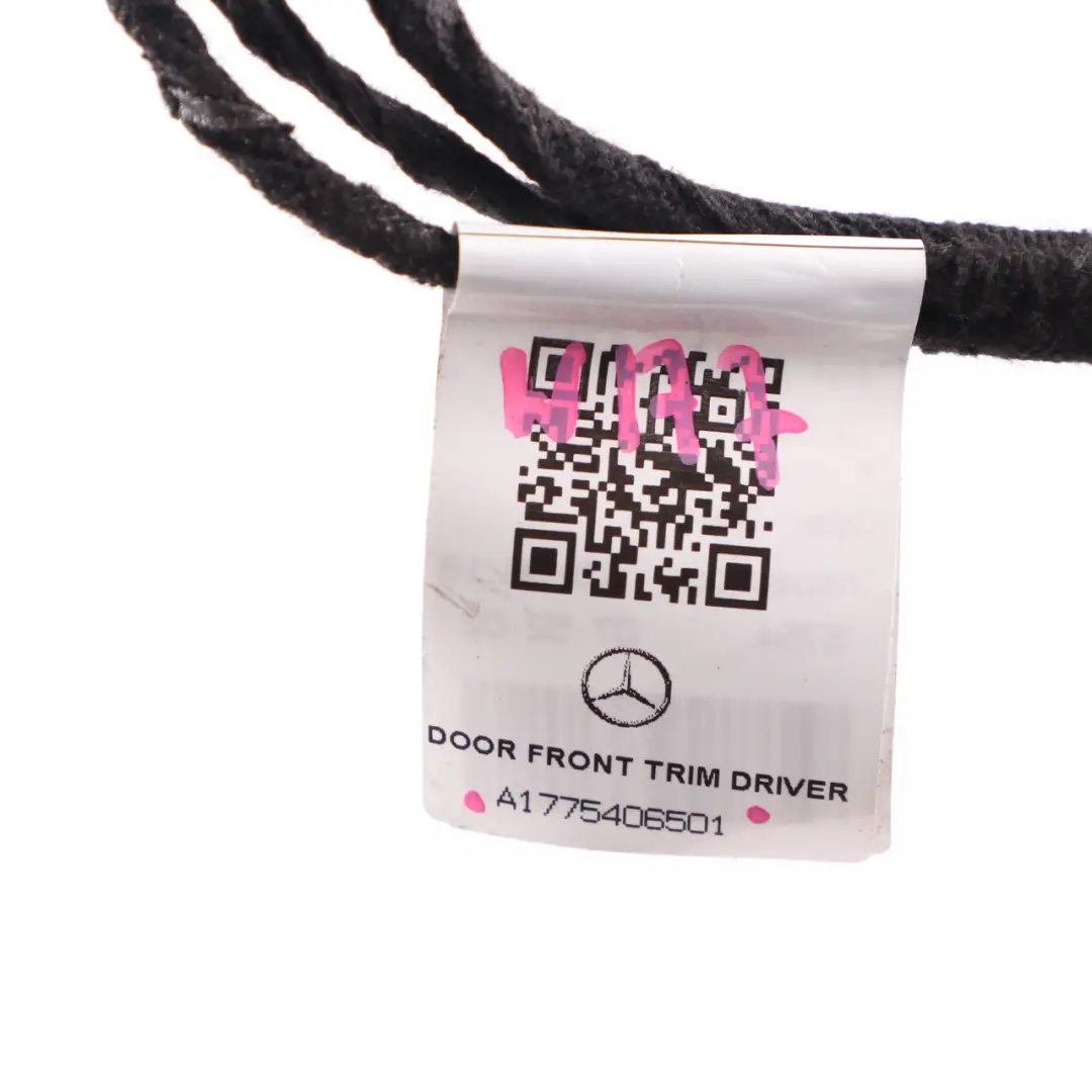 Door Wiring Driver Side Cable Harness Loom to Mercedes W177 W247 with Part number A1775406501 Mercedes W177 W247 Door Wiring Driver Side Cable Harness Loom - SKU A1775406501 - Part number A1775406501