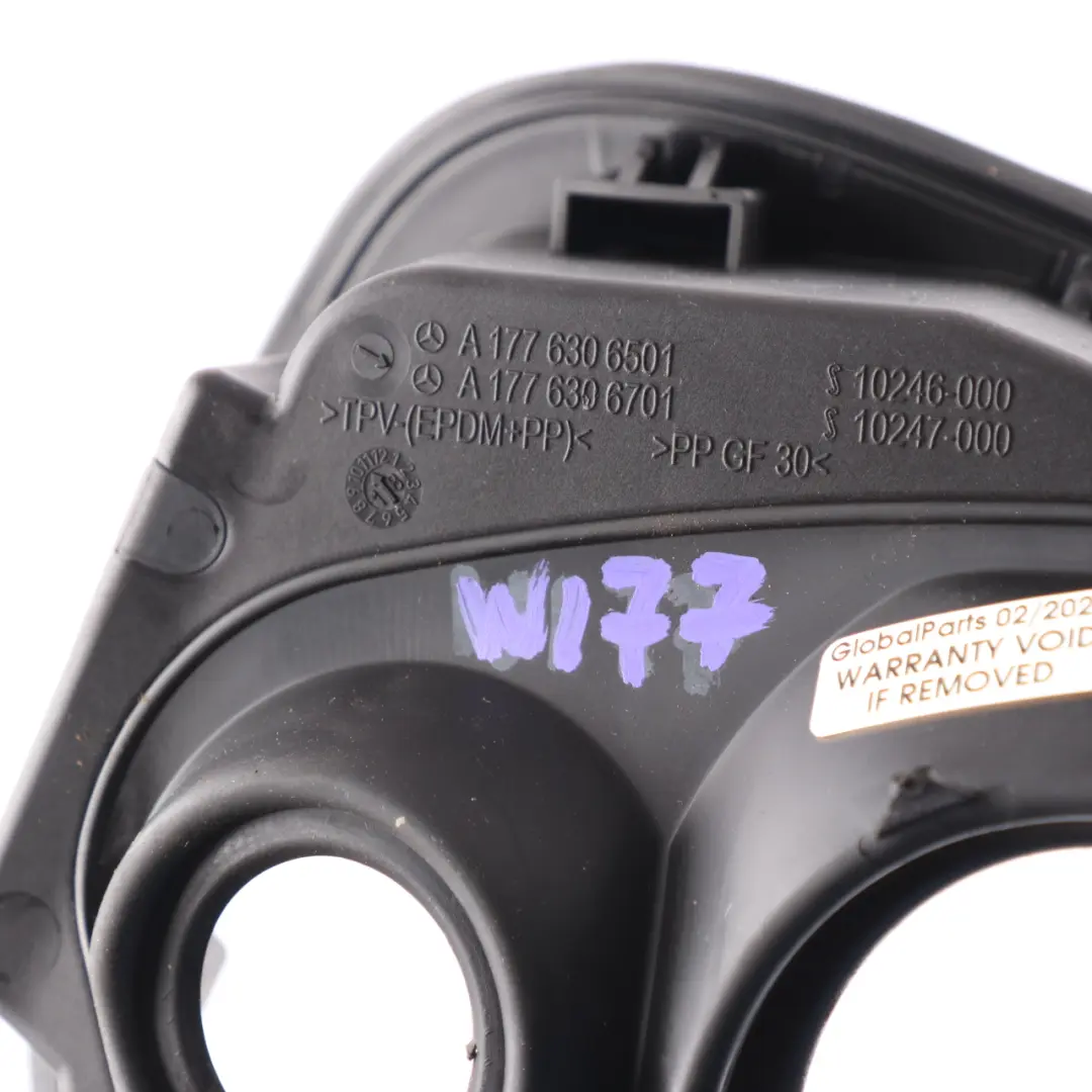 Mercedes W177 Cover Fuel Filler Pot Carrier Cap Fill in Flap Recess - SKU A1776306701 - Part number A1776306701